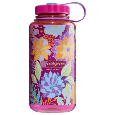 Nalgene Wide Mouth Psychedelic Botanical 1000 ml Цвят: розов