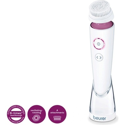 Beurer FC 95 Pureo Deep Cleansing, Facial brush, oscillating rotation, 2 rota (60555_BEU)