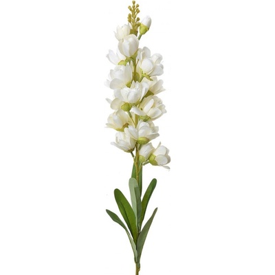 Umělá květina vysoká bílá – 95 cm