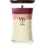 WoodWick Trilogy Lush Nectar ароматна свещ с дървен фитил 610 гр