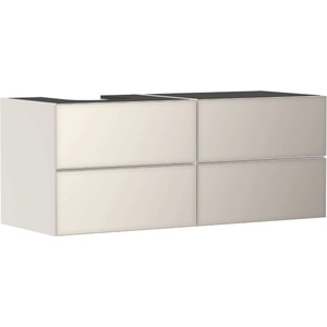 Hansgrohe Xevolos E - Шкафче за умивалник 137x56x55 см, 4 чекмеджета, матово бежово/металично бежово 54237790 (54237790)