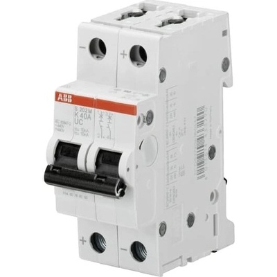 ABB S202M 2-pól. 6A K 10kA