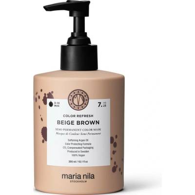 Maria Nila Tónovací maska Color Refresh Beige Brown 7.23 300 ml