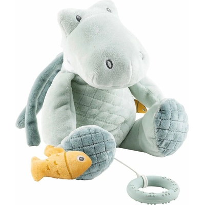 NATTOU Krokodýl hudební Romeo s kousátkem silikon 30 cm