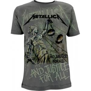 Metallica And Justice For All Neon All Over Grey L Риза (RTMTLTSCHNEOL)