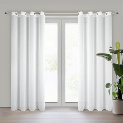 Takoy Záclona TIRSA 140x250 cm z hladké matné látky-HF-452733 | 140 x 250 cm