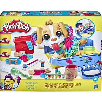 Image 1 of Hasbro Set Play-doh Care'n Carry Vet (f3639)