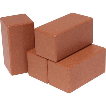 DrKO dřevěný hranol 8 x 4 x 4 cm 1ks hnědá