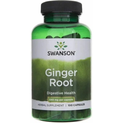 Swanson Ginger Root 100 kapsule 540 mg
