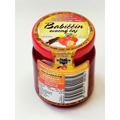 Tea Trade Company Babiččin ovocný čaj Vanilková jahoda 60 ml