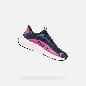 GEOX Тъмносиня детска спортна обувка Geox Pro-ran Fast in Geox | Sin | Момичешки | 28