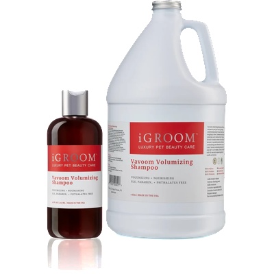 iGroom Vavoom Volumizing Shampoo - Шампоанът за кучета на Vavoom придава плътен и мек обем на козината, 3, 78 литра