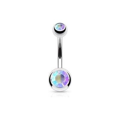 Šperky4U piercing do pupíku banánek BS01002-AB