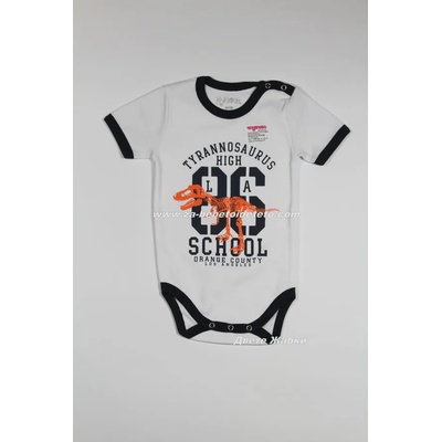 mymosa Боди с къс ръкав за момче, 50/56, 62/68, 74/80