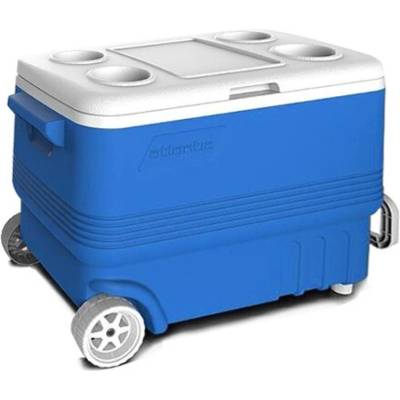 Atlantic Хладилна кутия Atlantic 45L, пасивна, синя, с колела (1008728)