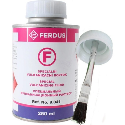 Speciální vulkanizační roztok F 250 ml + menší štětec - FERDUS 9.041 | Zboží Auto