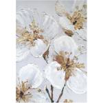 Styler Картина с ръчно изрисувани елементи 70x100 cm Petal Glow - Styler (CA-18713)