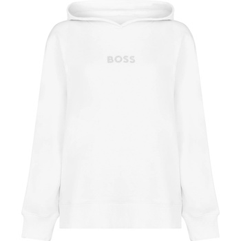 HUGO BOSS Суичър Boss Women's Edelight Hoodie Clean Lines Minimalist Design - White 100