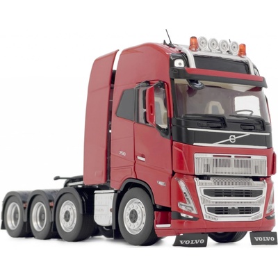 MarGe Models Model tahače těžkých nákladů VOLVO FH5 8x4 Červený MarGe 1:32