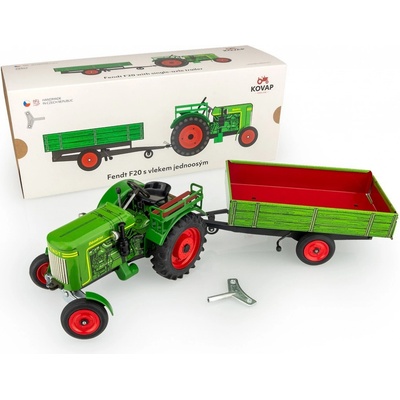 KOVAP FENDT F20 s vlekem jednoosým – Zboží Mobilmania