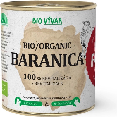 Pet Farm Family Limitka BIO Baranica Vývar 270 ml