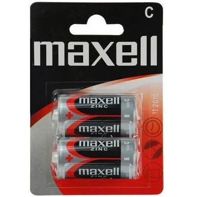 Maxell Цинк Манганова батерия maxell r14 /2 бр. в опаковка/ 1, 5v (ml-bm-r14-blist)