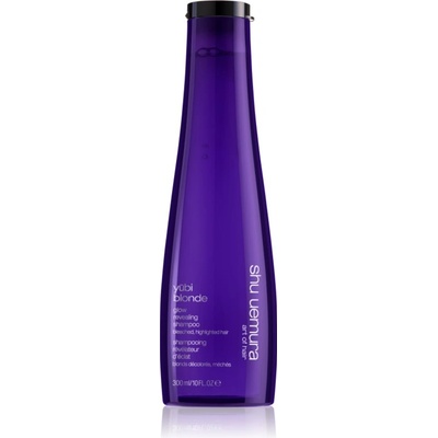 shu uemura Yūbi Blonde Shampoo шампоан за блясък за руса и сива коса 300ml