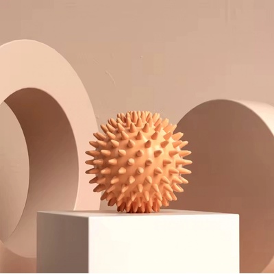 Soulado Masážní míček ježek Ø6cm - oranžový