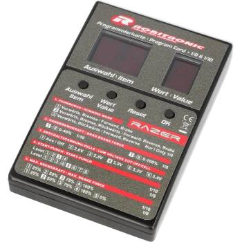 ROBITRONIC Програмна карта Робитроник Рейзър Hobbywing алтернативна LED Program Box Razer ten & eight R01269 (R01269)