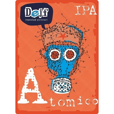 Dejf Atomico IPA 14° 5,9% 1 l (pet)