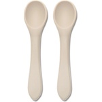 Lorelli Силиконови лъжички Lorelli - Natural, 2 броя, Beige (10230690005) - baby