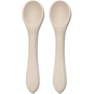 Lorelli Силиконови лъжички Lorelli - Natural, 2 броя, Beige (10230690005) - baby