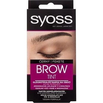 Syoss Brow Tint farba na obočie Black 10 ml