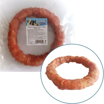 JUKO Snacks Donut s kuracím mäsom mäkký 225 g