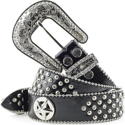 Stars and Stripes opasek Stone black