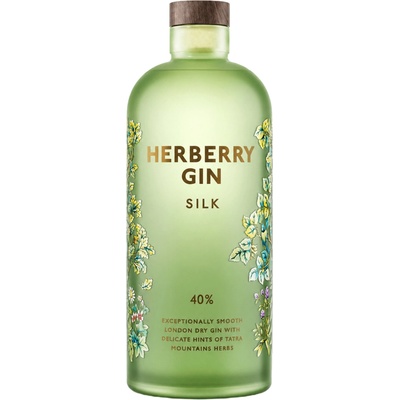 Herberry Gin Silk 40% 0,7 l (čistá fľaša)