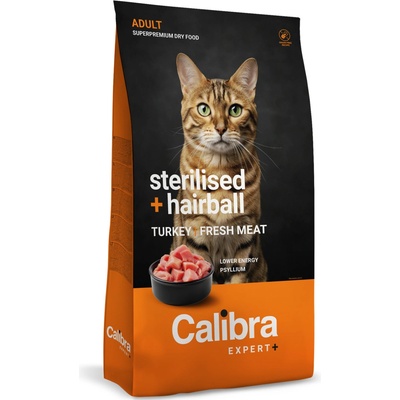 Calibra Cat EXPERT+ Adult Sterilised & Hairball 6 kg