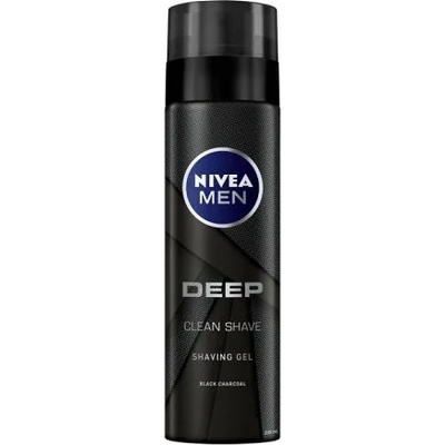 Nivea Men Deep Clean Shave Shaving Gel - Гел за бръснене 200мл