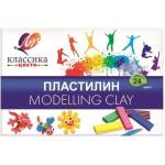 Луч Пластилин ЛУЧ Класика, 24 цвята