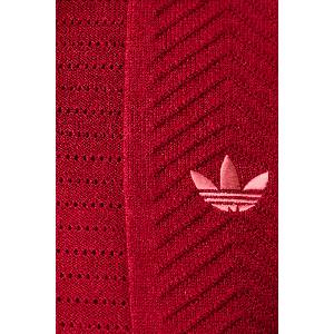 Adidas тениска тип пулове с яка дамска с вискоза Cable Knit (KR7060)
