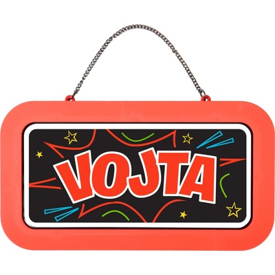 Albi Neonová cedulka se jménem - Vojta