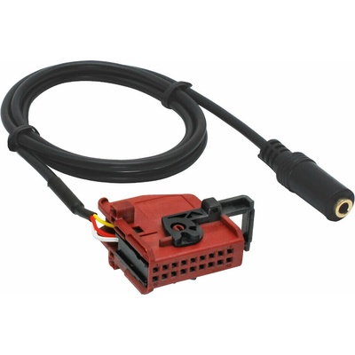 AUX audio vstup pro navigace Seat RNS2 / MFD2 - Jack 3,5 mm / samice