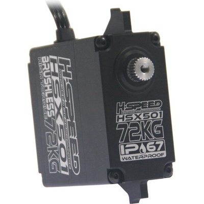 H-Speed servo HSX501 72 kg/cm 0.092 s/60° 25T