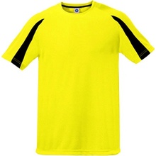 Starworld kontrastné športové tričko SW309 fluorescent yellow
