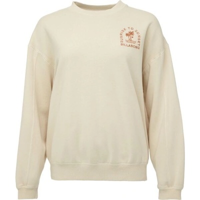 Billabong KENDAL CREW dámská fleecová mikina béžová