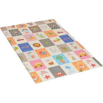 Moni Двулицево сгъваемо термо килимче Fun time от XPE пяна