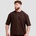 GymBeam Unstoppable Овърсайз тениска Brown S