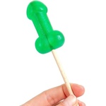 Secret Play Mint candy penis lollipop with cooling effect
