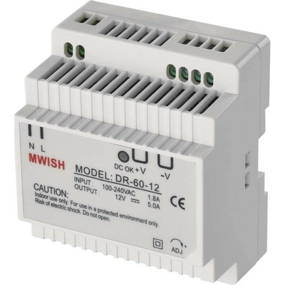 EMOS Náhradní napájecí zdroj 12 V/5 A DC DIN H7009