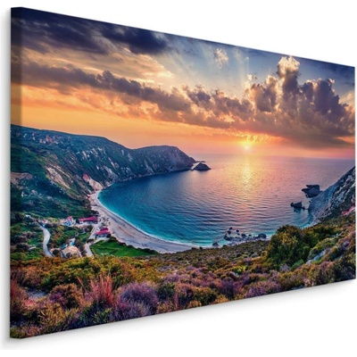 Plátno Západ Slunce Nad Mořskou Zátokou Varianta: 100x70